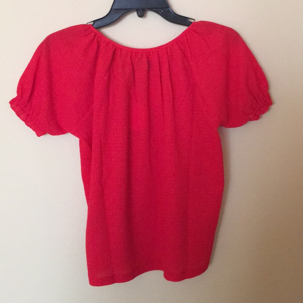 NWT Madewell Texture & Thread Peasant Top - Picture 7 of 7